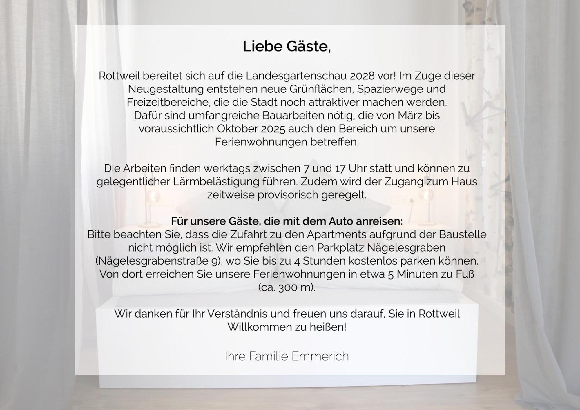 Vier Sind Hier Apartments Rottweil Bagian luar foto